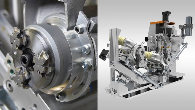 Unité de fraisage de copie avec quatre axes servo NC en standard