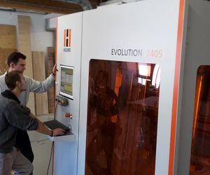 Expérience avec l’EVOLUTION 7405 HOLZHER à la menuiserie Klapper