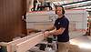 La CNC 5 axes de HOLZ-HER fait le bonheur de tous chez JK Windows and Doors