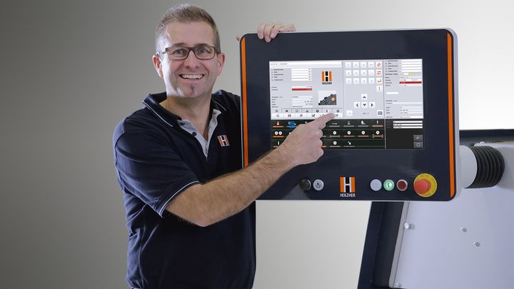 Utilisation intuitive via l'écran tactile 18,5"