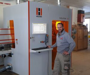 Référence / expériences avec des machines Holzher - Usinage CNC avec encombrement minimal