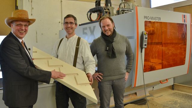 Expériences avec des machines Holzher - Référence client CNC Promaster Référence Holzher CNC menuiserie Böhme
