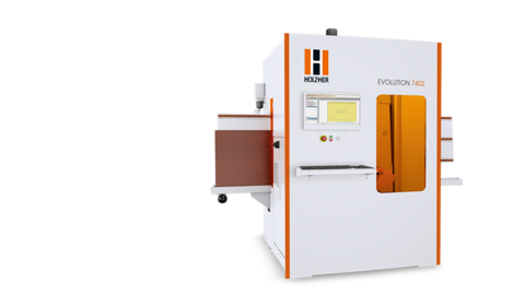La HOLZHER EVOLUTION 7402 Le centre de perçage et de fraisage EVOLUTION 7402 de HOLZ-HER